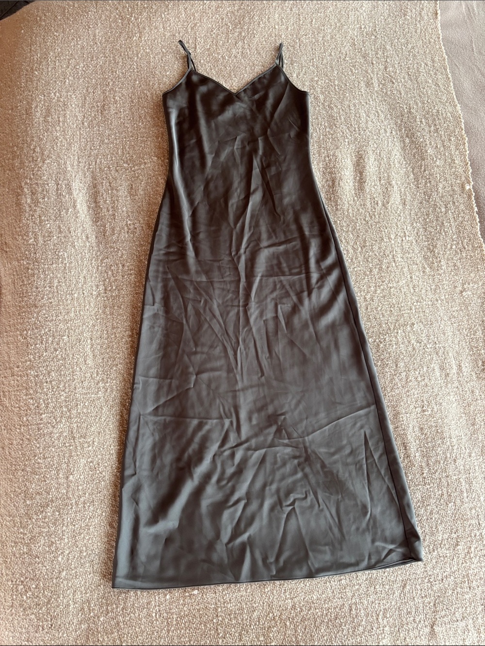 All Saints Satin Maxi Dress